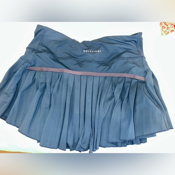 Gold Hinge Skirts Gold Hinge Original Tiktok Viral Pleated Tennis Skirt Poshmark